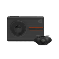 1080P FHD Dual Channel Dash Camera with 3.0” OLED Touch Screen,  WIFI & GPS