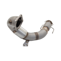 4in Dump-Pipe and Cat Kit - Non-Polished Stainless (i30 N 18+)