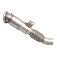 Turbo Downpipe with high flow Cat Converter (1 Series 16-19/GR Supra 19+)