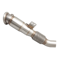 Turbo Downpipe with high flow Cat Converter (1 Series 16-19/GR Supra 19+)