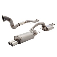 Twin 2.5in Turbo-Back Exhaust – 4in Dump Pipe (Falcon BA-BF XR6/F6 Sedan)