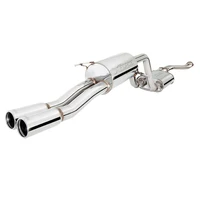 2.5in Cat-Back Exhaust - Dual Tip - 409 Stainless (BA/BF Falcon XR6 Turbo Ute 03-07)