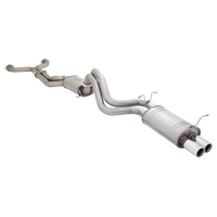 2.5in Cat-Back Exhaust - 409 Stainless (BA/BF Falcon XR8 Sedan 03-07)