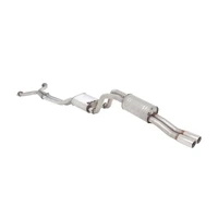 2.5in Cat-Back Exhaust - 409 Stainless - Large Muffler (Falcon 03-07)