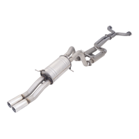 2.5in Cat-Back Exhaust - 409 Stainless - Small Muffler (Falcon 03-07)
