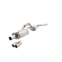 3.5in Turbo-Back Exhaust w/4in Dump - 409 Stainless (FG Falcon XR6 Turbo Sedan 08-16)