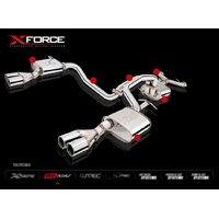 Twin 2.5in Cat-Back Exhaust - Quad Tip (Falcon BF XR8/GT 03-05)
