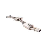 409 Stainless Steel Twin 2.5in Centre Mufflers To Twin 3in Varex Muffler Rear (Commodore/Clubsport 97-06)