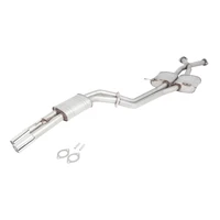 Twin 2.25in Cat-Back Exhaust - Non-Polished Stainless (Commodore 97-06)