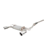 3in Cat-Back Exhaust - Non-Polished Stainless (Lancer Ralliart 08-15)