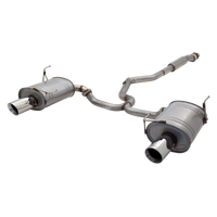 2.5in Cat-Back Exhaust - Non-Polished Stainless Steel (Impreza 08-11)