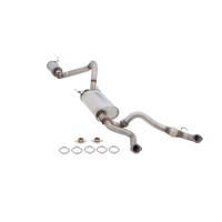 3in Cat-Back Exhaust, Non-Polished Stainless (Landcruiser 100 Series 98-07)