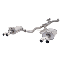7-Series Twin 3in Cat-Back Exhaust - 409 Stainless Steel (Clubsport/Senator 09-17)