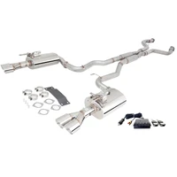 7-Series Twin 3in Cat-Back Exhaust w/Varex Mufflers - 409 Stainless Steel (Commodore 06-17)