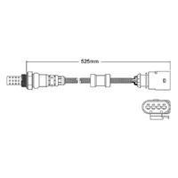 Oxygen Sensor - Post Cat (MK5 GTI 04-09)