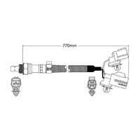 Oxygen Sensor Pre Cat (6 MPS 05-08)