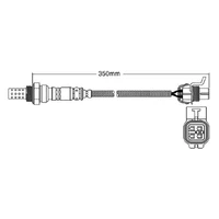Oxygen Sensor - Post Cat (VF SS 13-17)