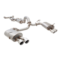 Twin 3in Cat-Back Exhaust - Stainless (Falcon FG GT/GS 08-14)