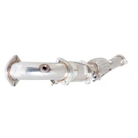 Dump Pipe and Cat Kit - Stainless Steel (Focus RS 16+)