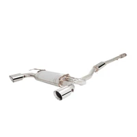 3in Cat-Back Exhaust w/Dual Tips - Stainless Steel (EVO X 07-16)