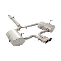 Twin Cat-Back Exhaust - Stainless Steel (Cooper S 04-06)