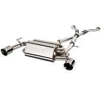 Twin 2.5in Cat-Back Exhaust - Stainless Steel (370Z 09-20) *Scratch and Dent Clearance *