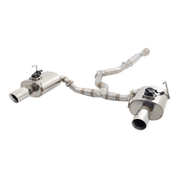 3in Cat-Back System w/ Varex Mufflers - Stainless Steel