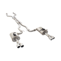 7-Series Twin 3in Piping Varex Cat-Back Exhaust - Matte Stainless Steel (Commodore/Maloo 06-17)