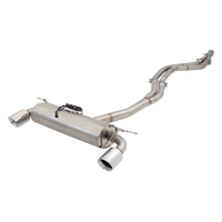 Twin Cat Back Exhaust (M135I 11-19)