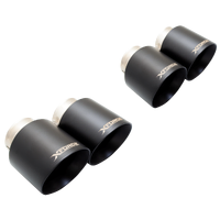 4in Matte Black Tips (M3/M4 14-19)