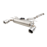 3in Varex Valved Cat Back Exhaust System - 304 Stainless Steel (BRZ/GR86 22+)