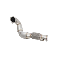 Non-Polished Stainless Steel 4" Dump & Cat Kit (i30 21+)