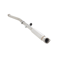 3" Stainless Steel Secondary Cat Delete Pipe with High Flow Resonator (Kona 21+)
