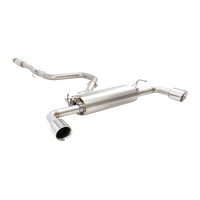 Non-Polished Stainless Steel 3" Varex Valved Cat Back System (i30 22+)