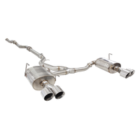 3in Cat Back Exhaust Street System - 304 Stainless Steel (WRX 22+)