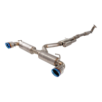 GT Titanium Cat Back System with Burnt Blue Tips (GR Yaris)