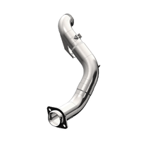 4" Turbo Diesel Down Pipe (Powerstroke 15-16) - Aluminized Steel