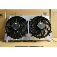 Fan Shroud & Fan Kit (Soarer JZZ30R JZZ31R) - Satin Black