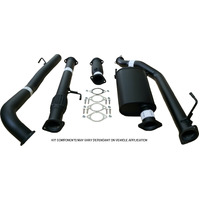 3" Turbo Back Exhaust w/ Cat & Hotdog Side Exit Tail Pipe (Ranger PX 11-16)