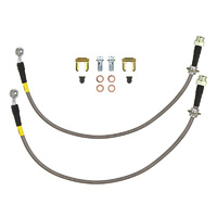 Rear Stainless Steel Brake Lines (Impreza L/LX/RS 93-01 with Disk Brakes)
