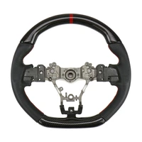 Steering Wheel (WRX/STi 2015+) Carbon Top + Bottom + Leather Sides