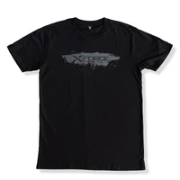 T-Shirt Black with Grey Logo