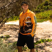 Superior Mens Sublimated Fishing Shirt Ultra 4 (Each) Small