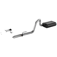 Force II Cat-back Exhaust System 1991-1995 Jeep Wrangler with a 4.0L HO engine. Fits 4-wheel drive only. - Mild sound