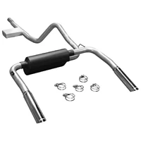 American Thunder Cat-back Exhaust System 1998-2002 Chevrolet Camaro and Pontiac Firebird with 3.8L engine. - Moderate sound