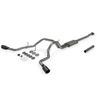 Flow FX Cat-Back Exhaust System Fits 2009-2014 Ford F-150, 3.5L Ecoboost, 4.6L, 5.0L, 5.4L, 2/4 Wheel drive/All Wheelbases. - Moderate sound