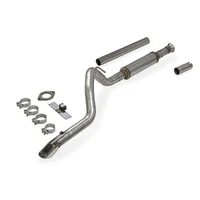 Flow FX Cat-back Exhaust System 1986-2001 Jeep Cherokee XJ 2.5L, 4.0L engine and 2 or 4WD. - Moderate sound