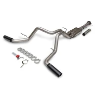 Flow FX Cat-Back Exhaust System Fits 2011-2019 GM 2500HD/3500HD 6.0-Liter, Cat-Back, Dual Side Exit, Flow FX Stainless Steel Exhaust System