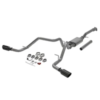 Flow FX Cat-Back Exhaust System Fits 2019-2024 GM 1500 2.7-Liter Cat-Back, Dual Side Exit, Stainless Steel Exhaust System