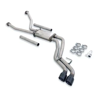 Flow FX Cat-Back Exhaust System Fits 2022-2024 Toyota Tundra 3.4-Liter, Cat-Back, Dual Same Side Exit, Stainless Steel Exhaust System